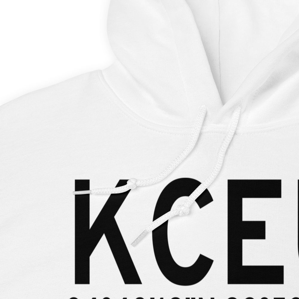 Oconee County Regional Airport (KCEU) ICAO Hoodie Sweatshirt 