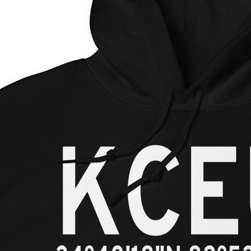 Oconee County Regional Airport (KCEU) ICAO Hoodie Sweatshirt 