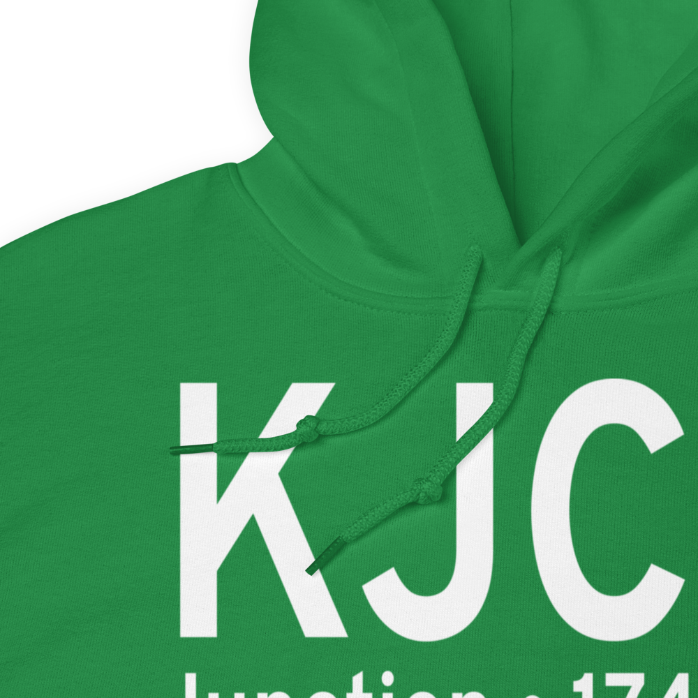 Kimble County Airport (KJCT) ICAO Hoodie Sweatshirt 