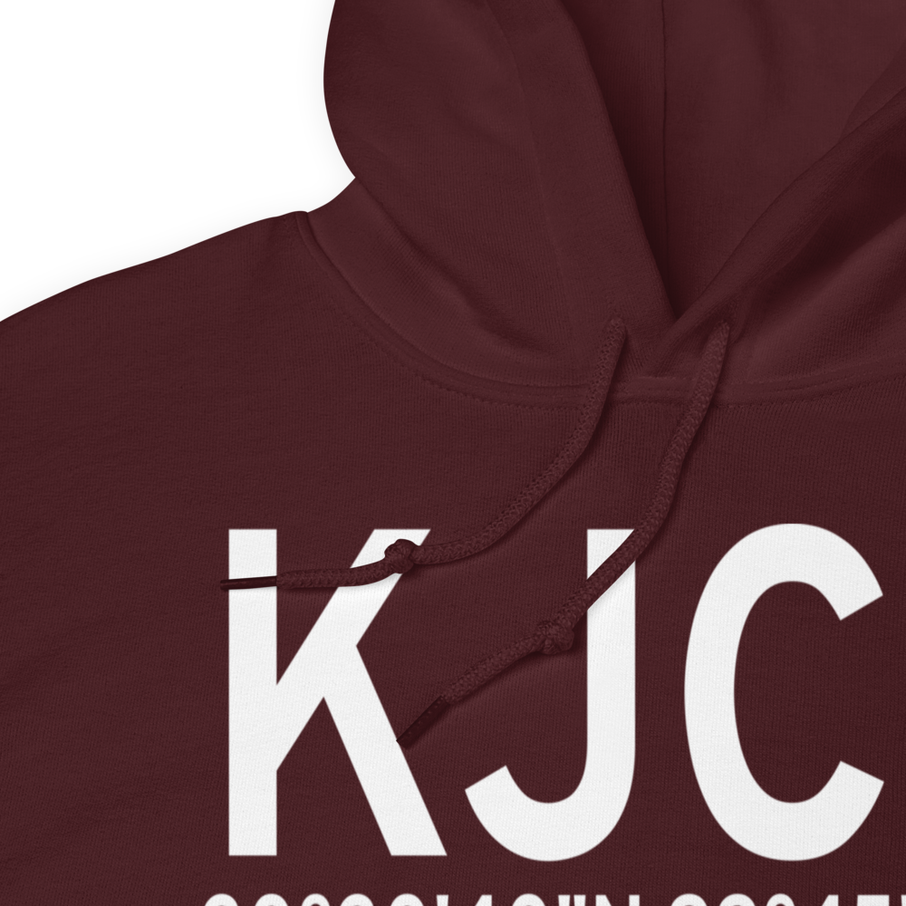 Kimble County Airport (KJCT) ICAO Hoodie Sweatshirt 