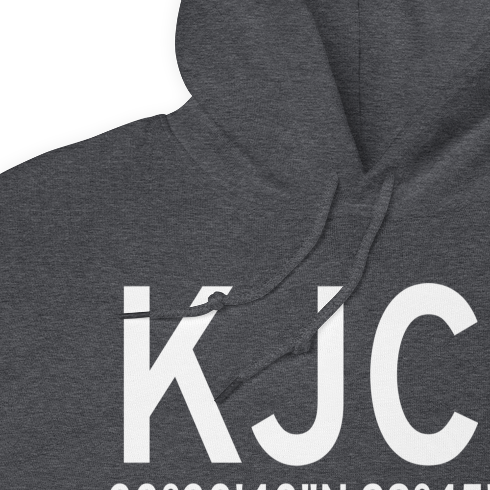 Kimble County Airport (KJCT) ICAO Hoodie Sweatshirt 