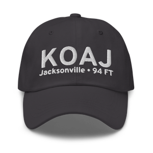 Albert J Ellis Airport (KOAJ) ICAO Hat