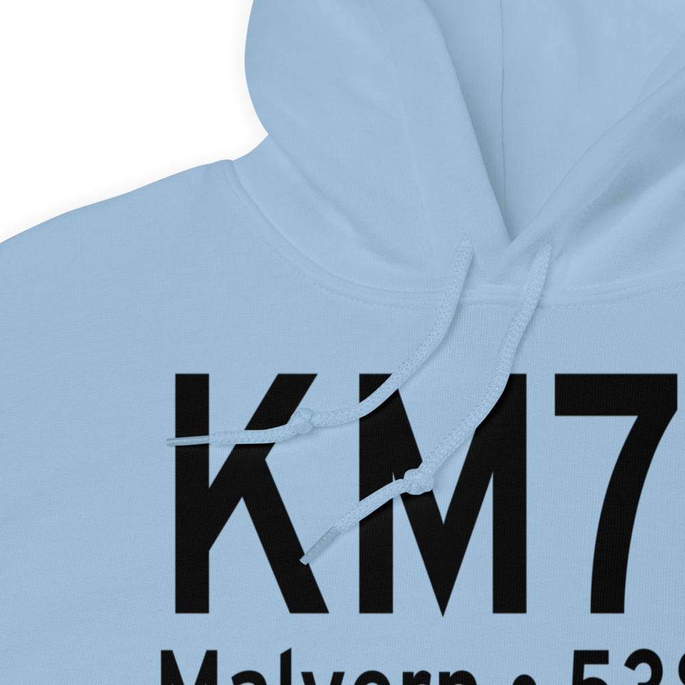 Malvern Municipal Airport (KM78) ICAO Hoodie Sweatshirt 