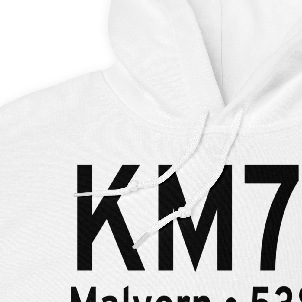 Malvern Municipal Airport (KM78) ICAO Hoodie Sweatshirt 