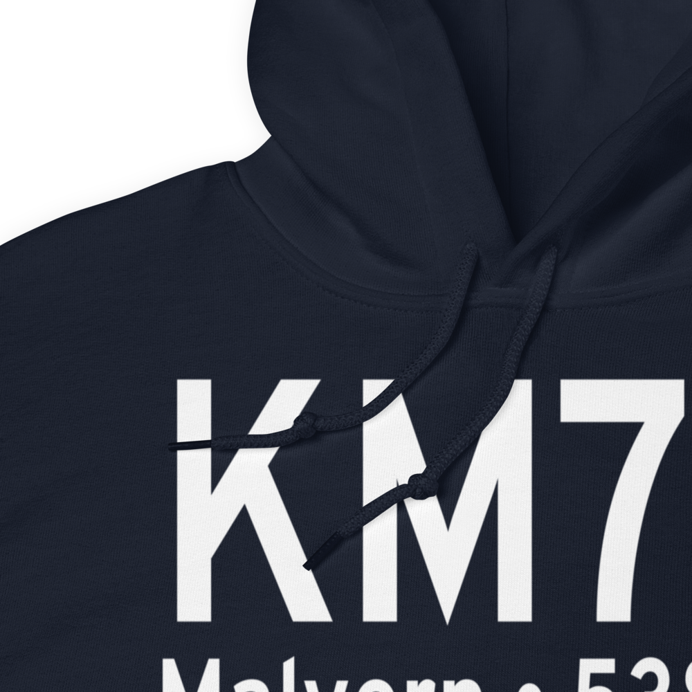 Malvern Municipal Airport (KM78) ICAO Hoodie Sweatshirt 
