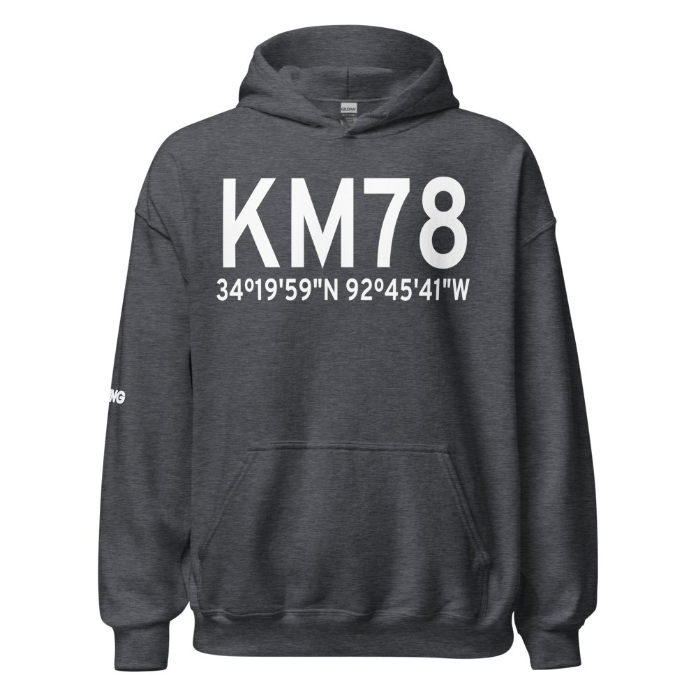 Malvern Municipal Airport (KM78) ICAO Hoodie Sweatshirt 