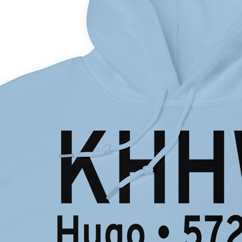 Stan Stamper Municipal Airport (KHHW) ICAO Hoodie Sweatshirt 