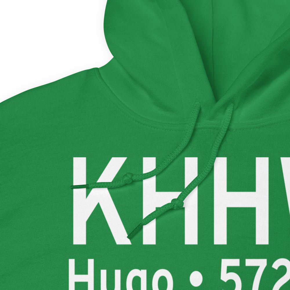 Stan Stamper Municipal Airport (KHHW) ICAO Hoodie Sweatshirt 