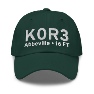 Abbeville Chris Crusta Memorial Airport (K0R3) ICAO Hat