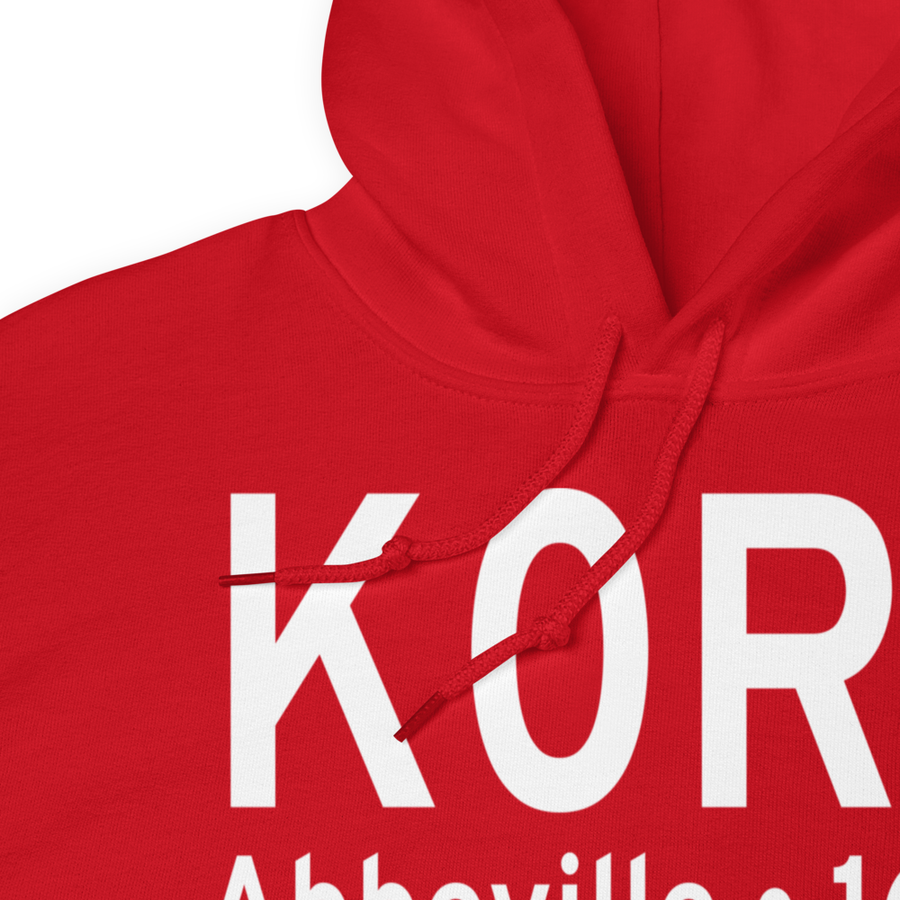 Abbeville Chris Crusta Memorial Airport (K0R3) ICAO Hoodie Sweatshirt 