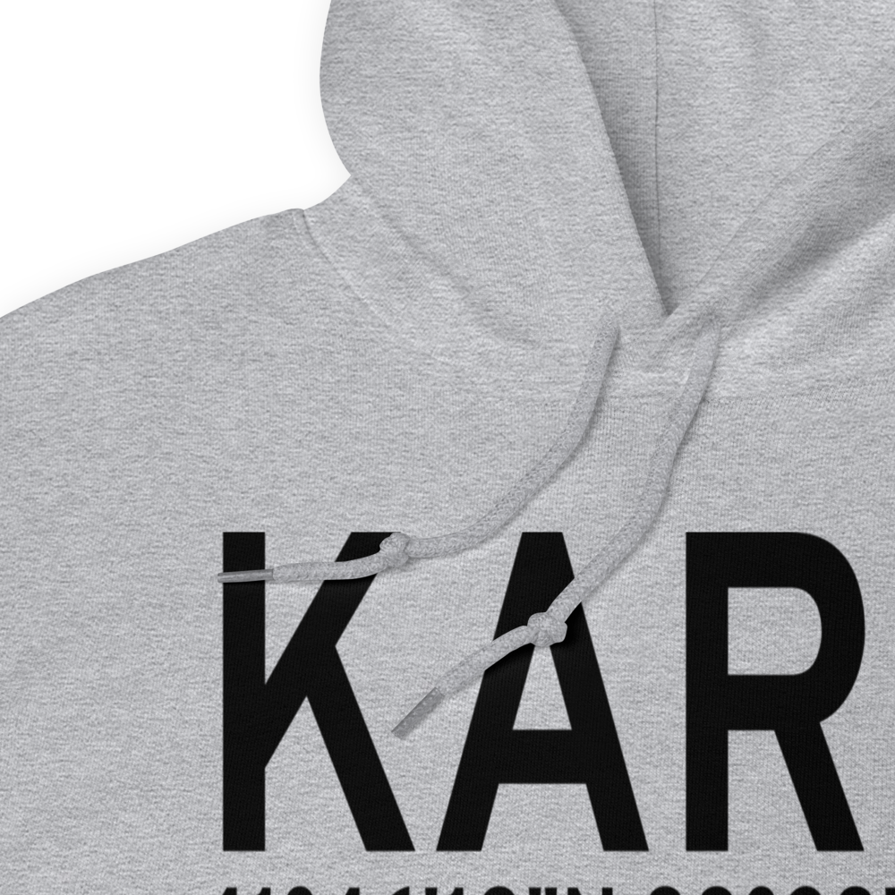 Aurora Municipal Airport (KARR) ICAO Hoodie Sweatshirt 