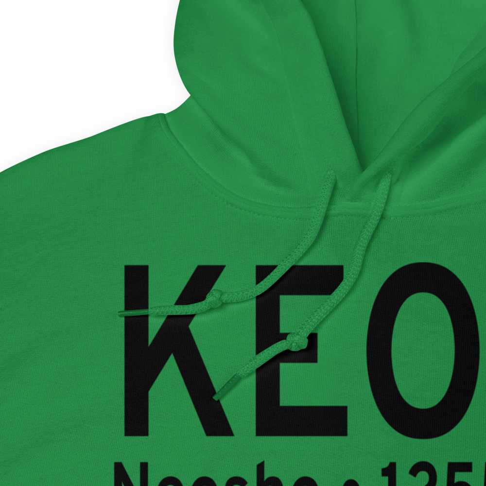 Neosho Hugh Robinson Airport (KEOS) ICAO Hoodie Sweatshirt 