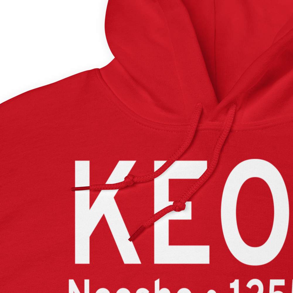 Neosho Hugh Robinson Airport (KEOS) ICAO Hoodie Sweatshirt 