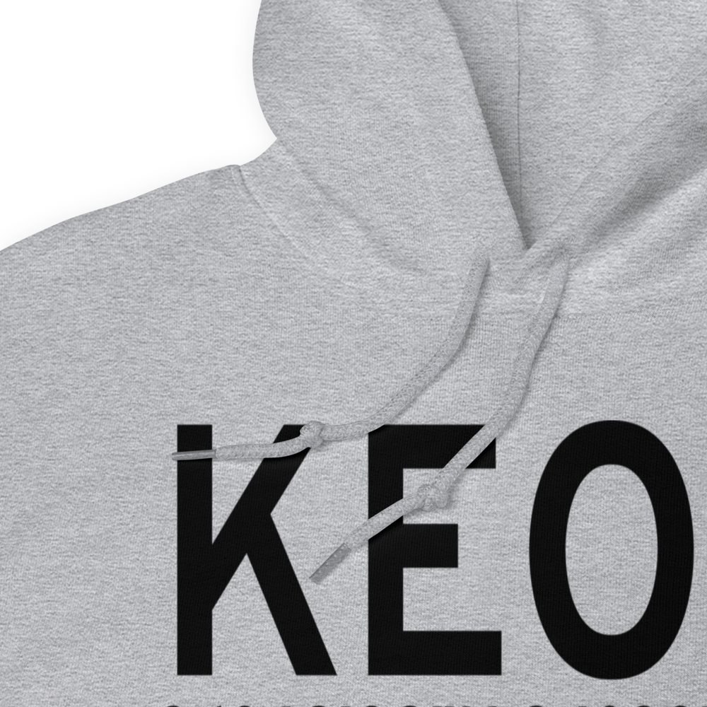 Neosho Hugh Robinson Airport (KEOS) ICAO Hoodie Sweatshirt 