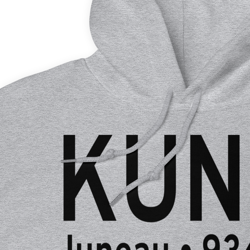 Dodge County Airport (KUNU) ICAO Hoodie Sweatshirt 