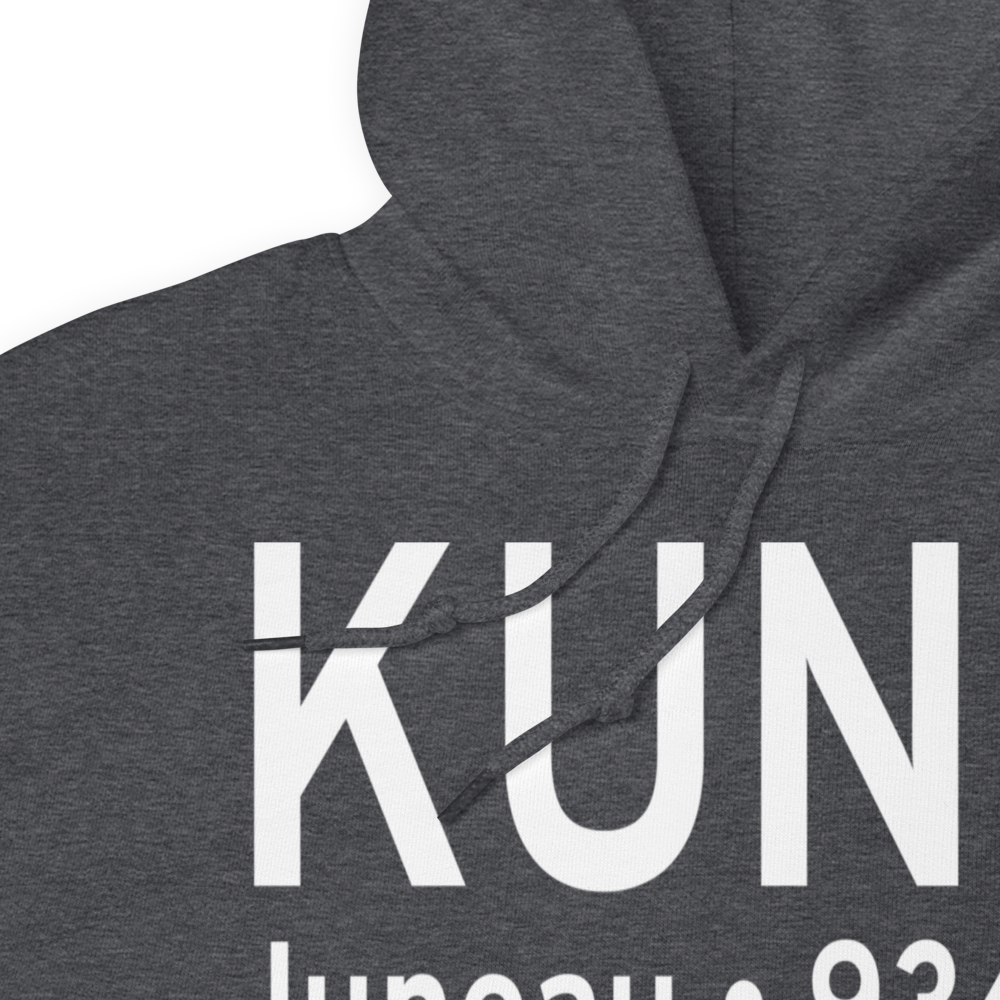 Dodge County Airport (KUNU) ICAO Hoodie Sweatshirt 