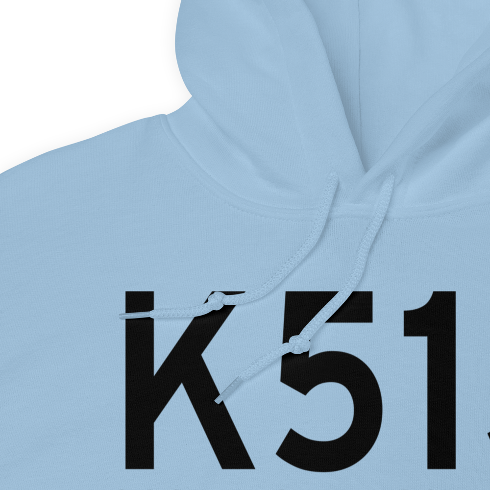 Lake City Municipal CJ Evans Field (K51J) ICAO Hoodie Sweatshirt 