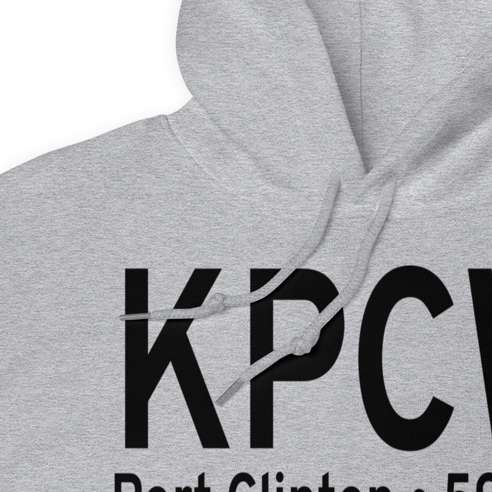 Carl R Keller Field (KPCW) ICAO Hoodie Sweatshirt 