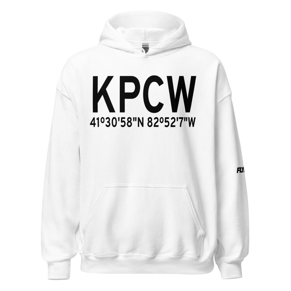 Carl R Keller Field (KPCW) ICAO Hoodie Sweatshirt 