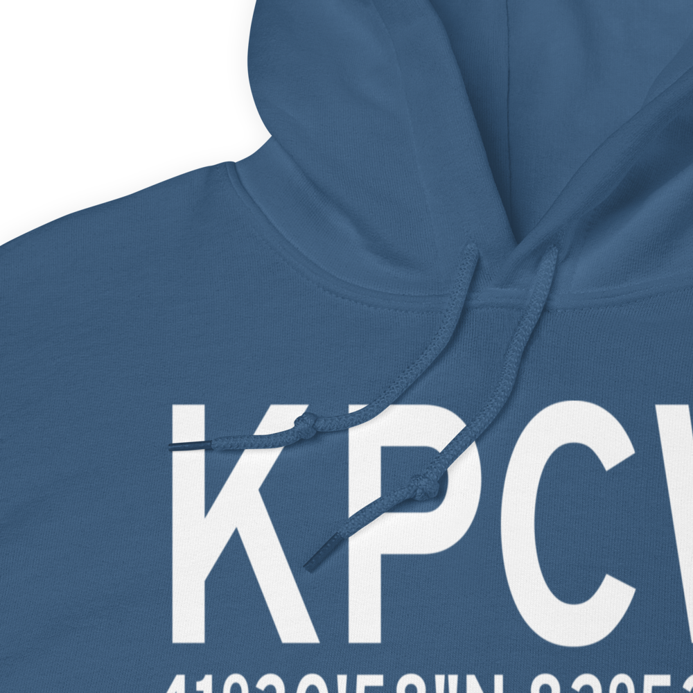 Carl R Keller Field (KPCW) ICAO Hoodie Sweatshirt 