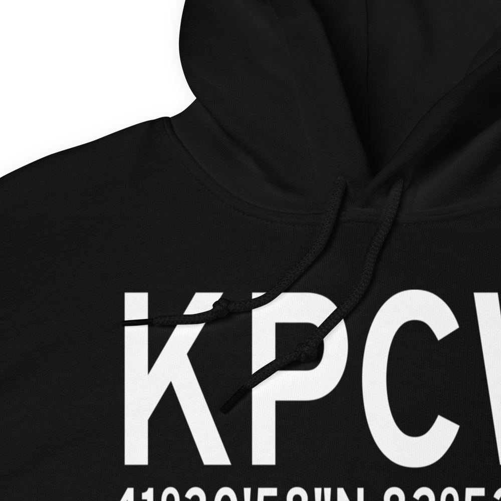 Carl R Keller Field (KPCW) ICAO Hoodie Sweatshirt 