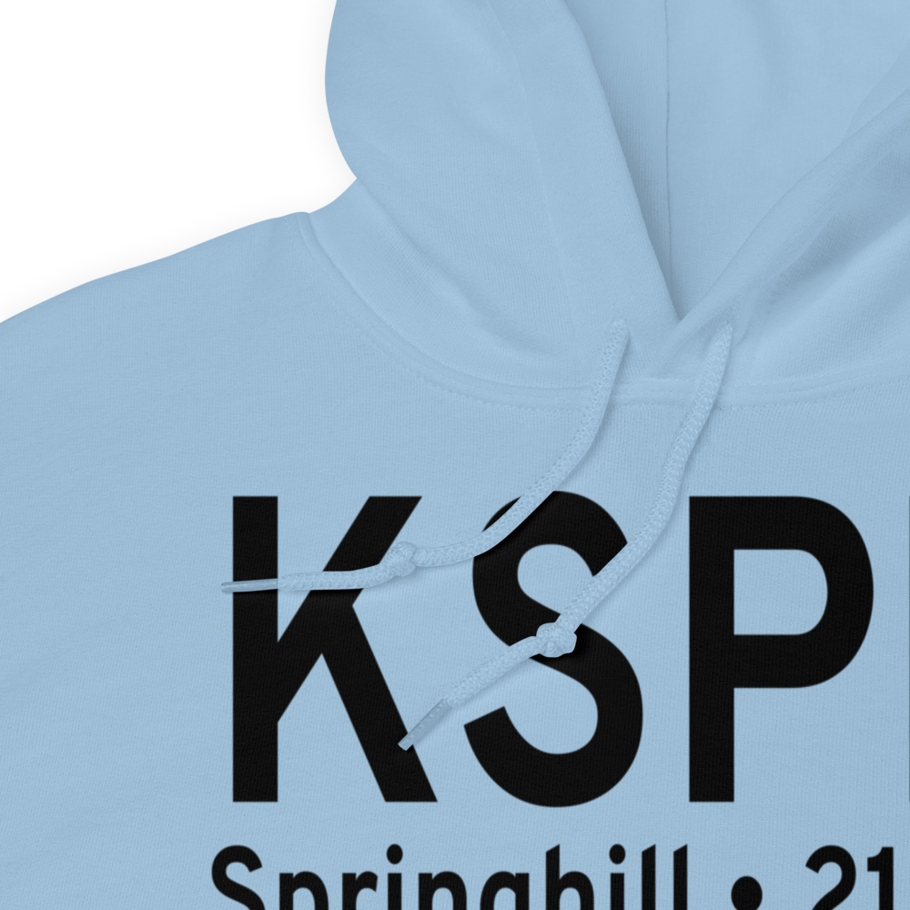 Springhill Airport (KSPH) ICAO Hoodie Sweatshirt 
