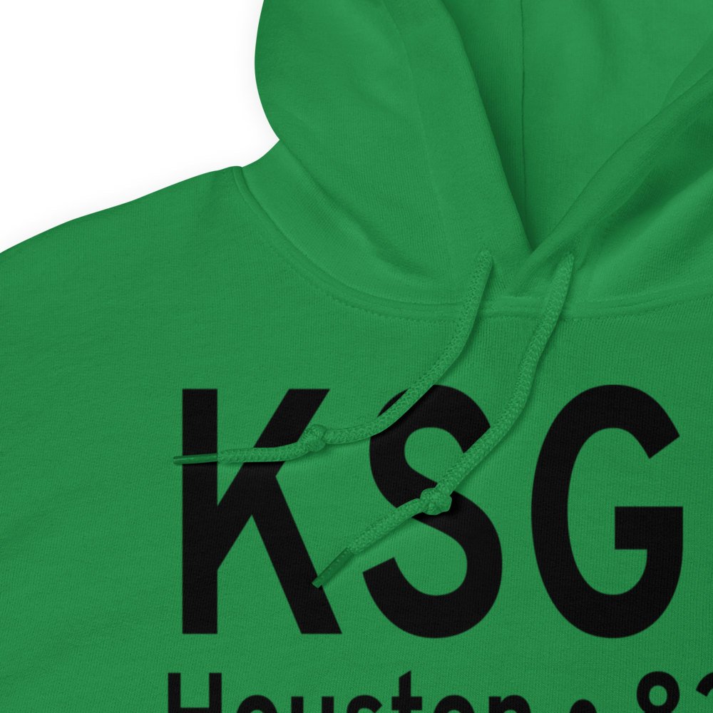 Sugar Land Regional Airport (KSGR) ICAO Hoodie Sweatshirt 