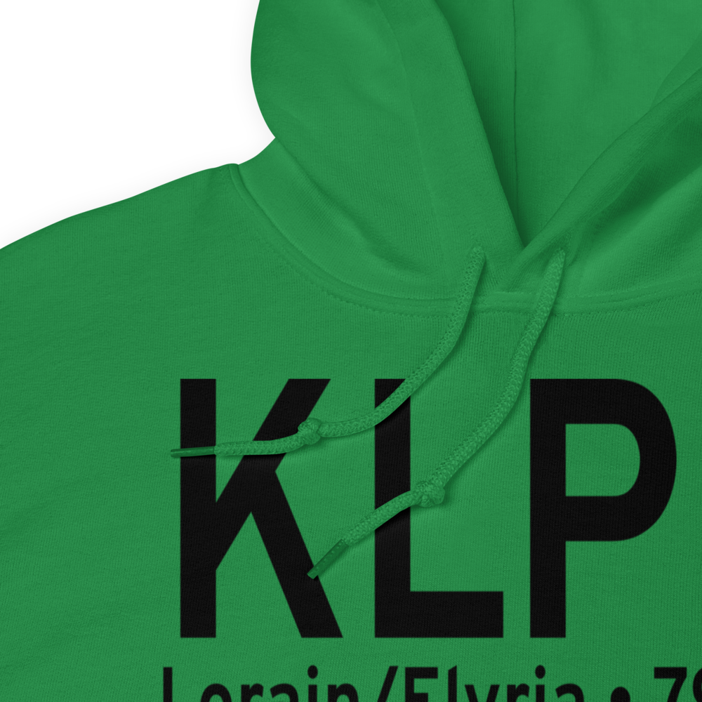Lorain County Regional Airport (KLPR) ICAO Hoodie Sweatshirt 
