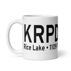 Rice Lake Regional Airport - Carl's Field (KRPD) ICAO Mug