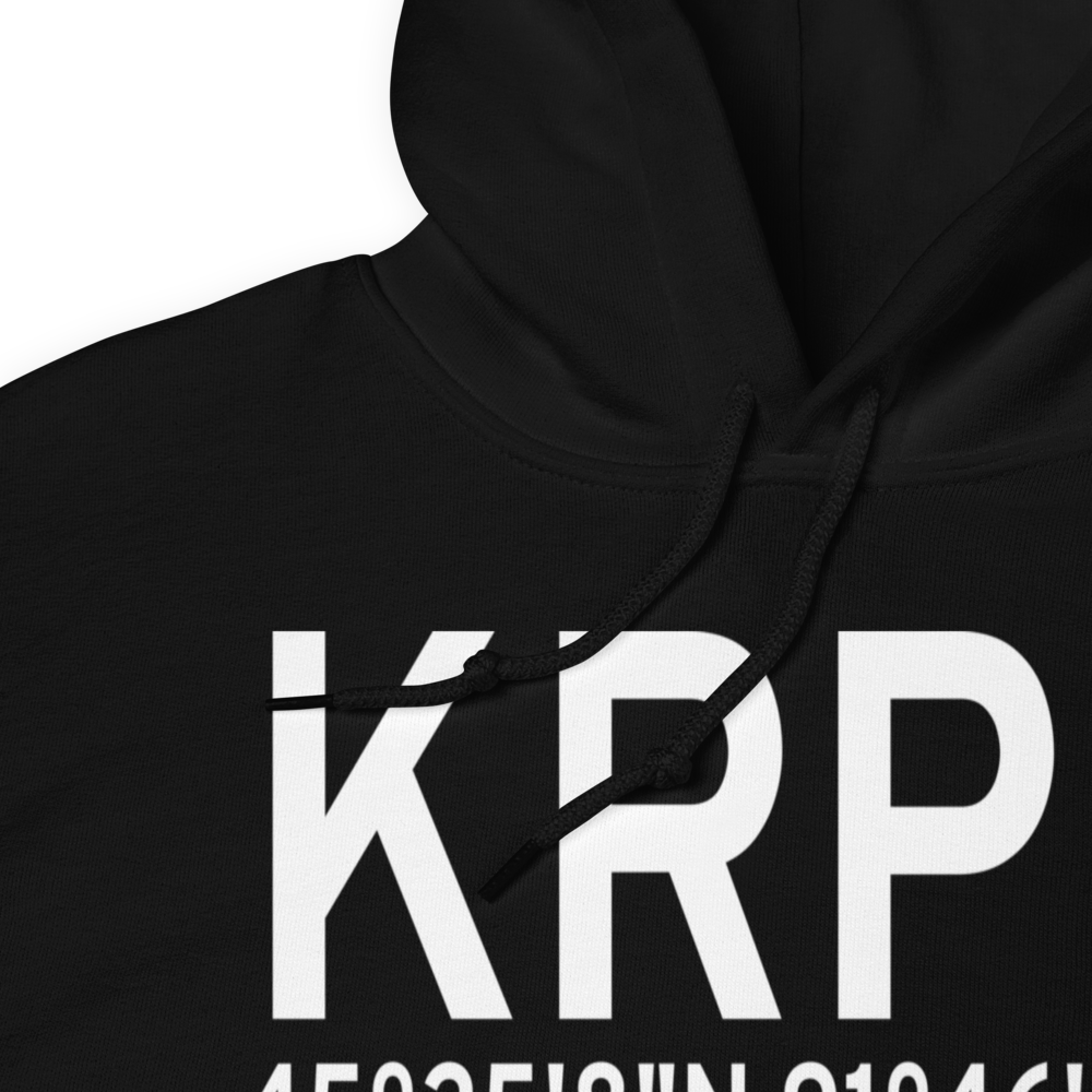 Rice Lake Regional Airport - Carl's Field (KRPD) ICAO Hoodie Sweatshirt 