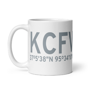 Coffeyville Municipal Airport (KCFV) ICAO Mug