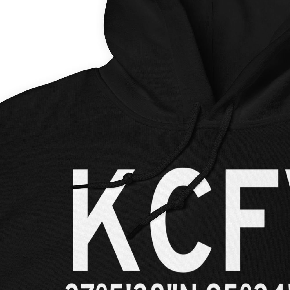 Coffeyville Municipal Airport (KCFV) ICAO Hoodie Sweatshirt 