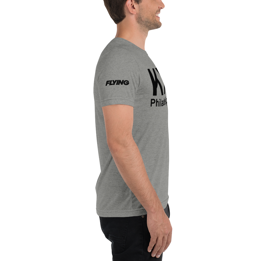 Philadelphia International Airport (KPHL) ICAO Tri-blend T-Shirt 