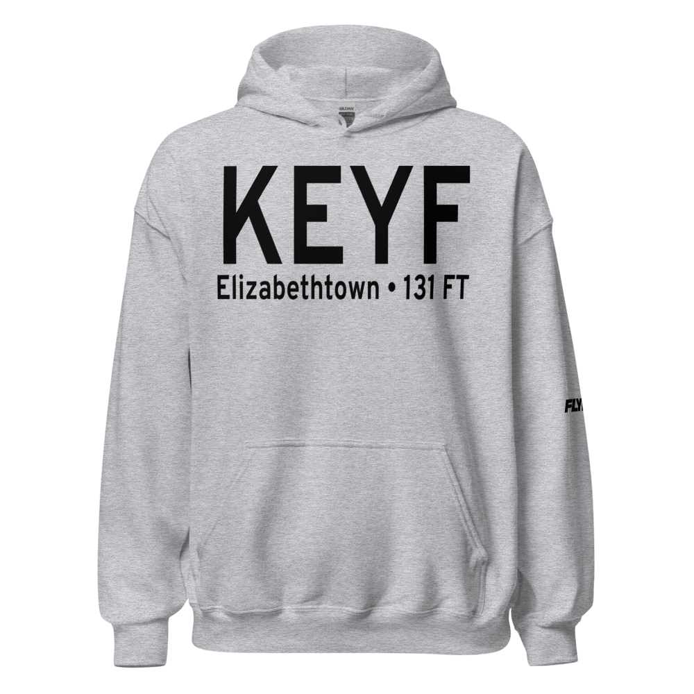Curtis L Brown Jr Field (KEYF) ICAO Hoodie Sweatshirt 