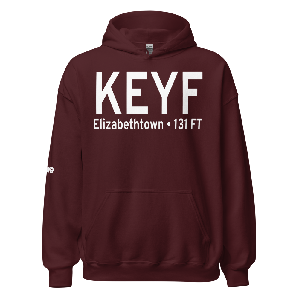 Curtis L Brown Jr Field (KEYF) ICAO Hoodie Sweatshirt 