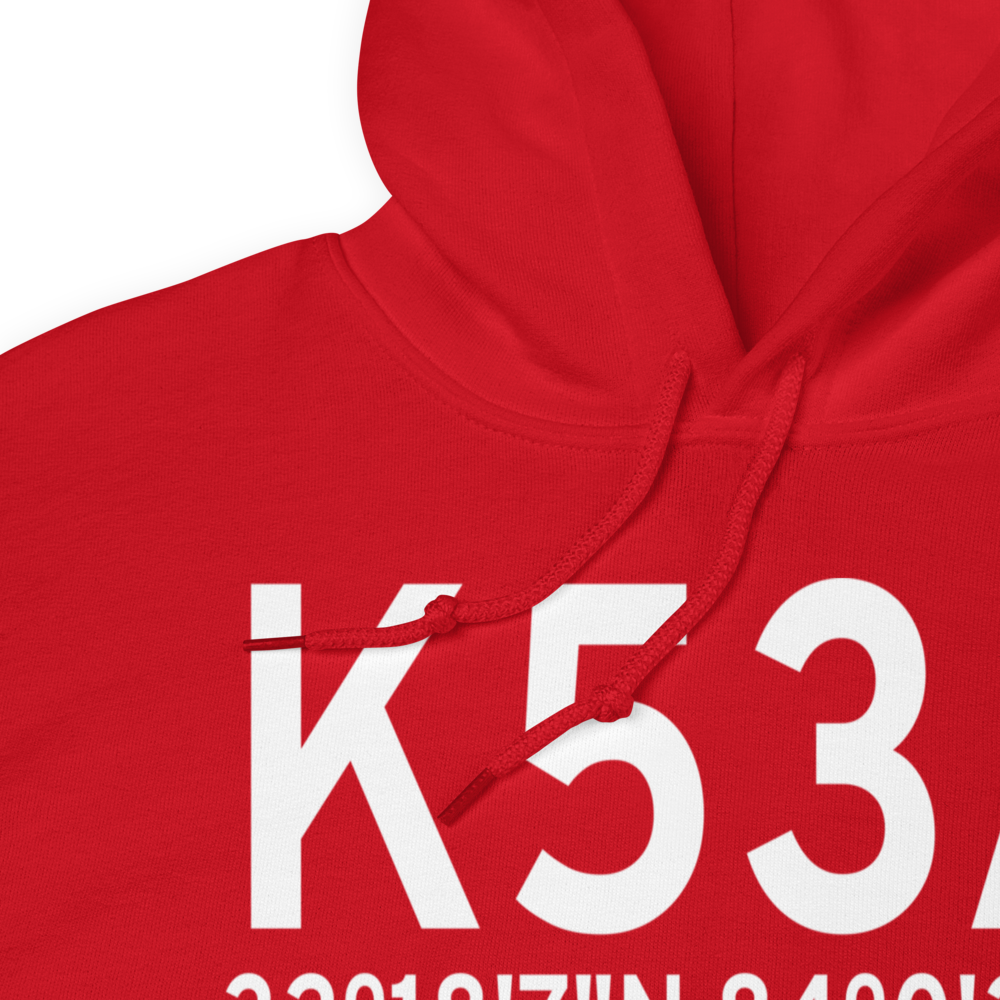 Dr. C P Savage Sr. Airport (K53A) ICAO Hoodie Sweatshirt 