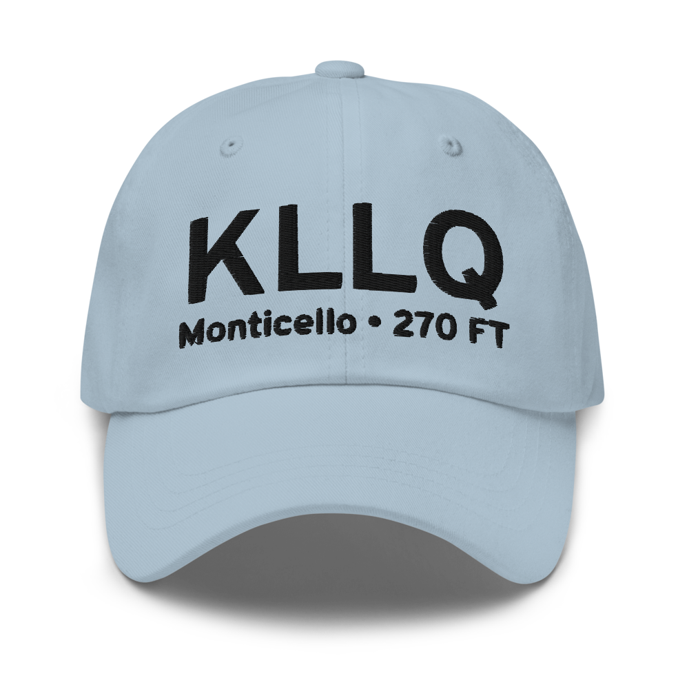 Monticello Municipal Ellis Field (KLLQ) ICAO Hat 