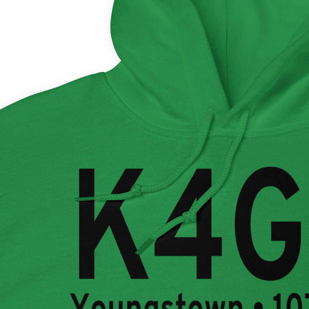 Youngstown Elser Metro Airport (K4G4) ICAO Hoodie Sweatshirt 