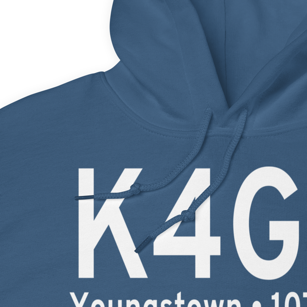 Youngstown Elser Metro Airport (K4G4) ICAO Hoodie Sweatshirt 