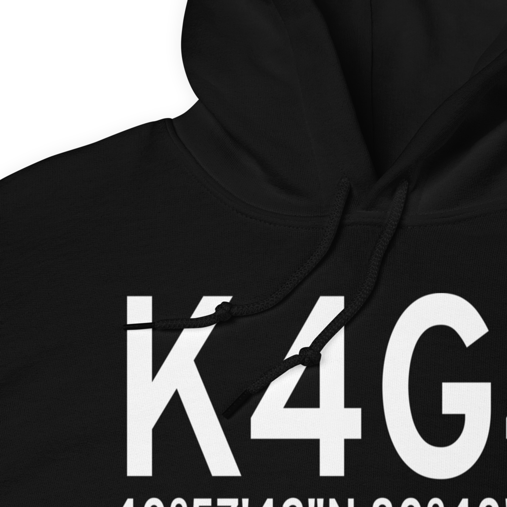 Youngstown Elser Metro Airport (K4G4) ICAO Hoodie Sweatshirt 