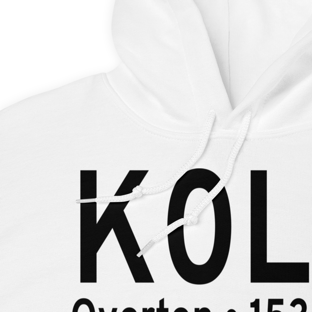 Echo Bay Airport (K0L9) ICAO Hoodie Sweatshirt 