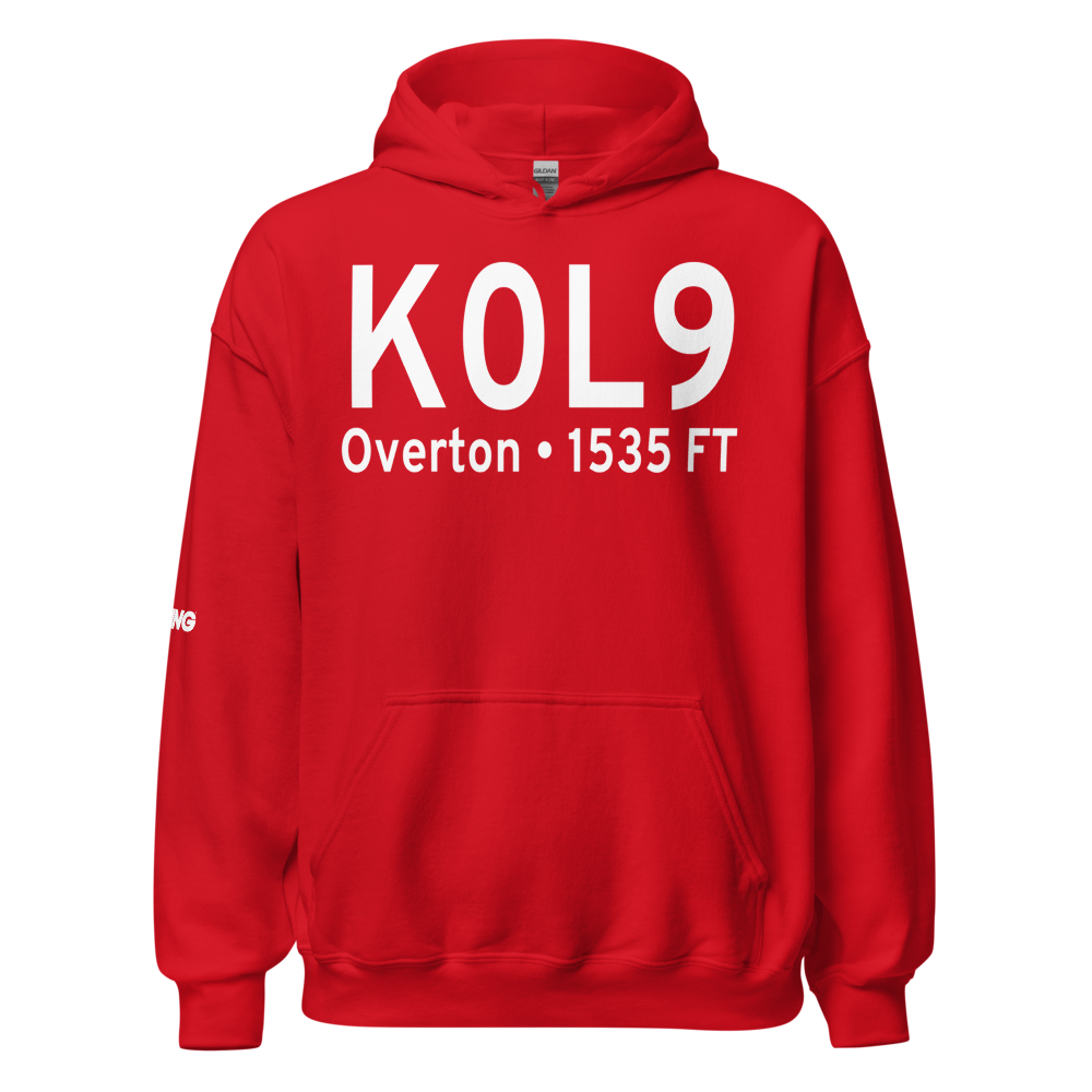 Echo Bay Airport (K0L9) ICAO Hoodie Sweatshirt 
