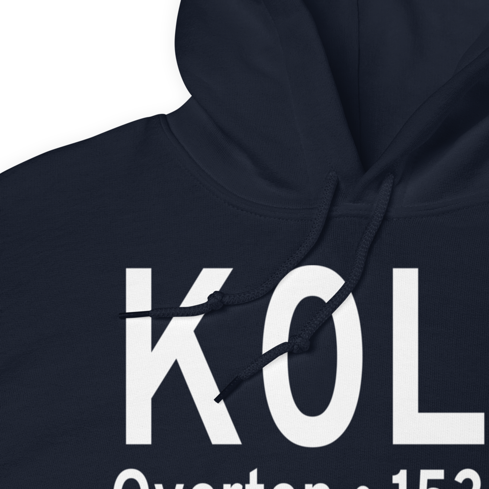 Echo Bay Airport (K0L9) ICAO Hoodie Sweatshirt 