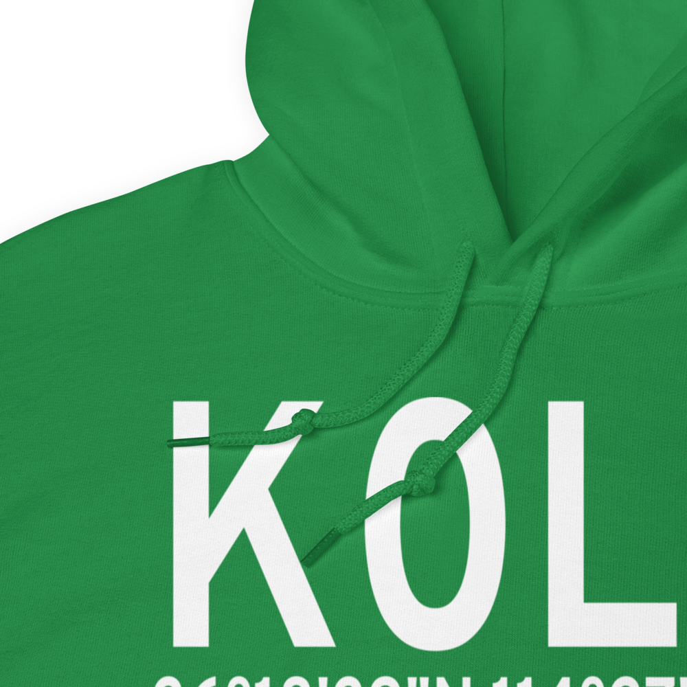 Echo Bay Airport (K0L9) ICAO Hoodie Sweatshirt 