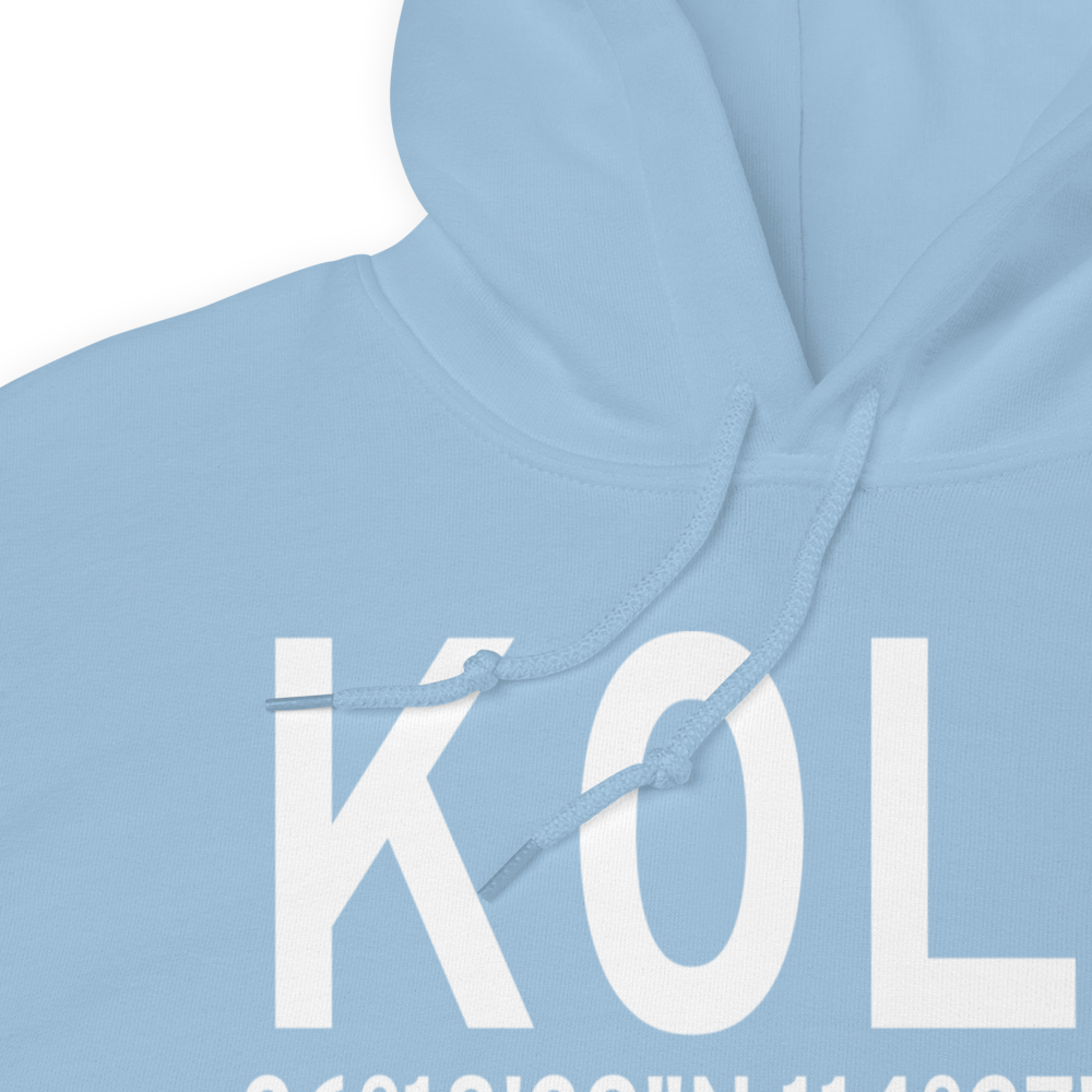 Echo Bay Airport (K0L9) ICAO Hoodie Sweatshirt 