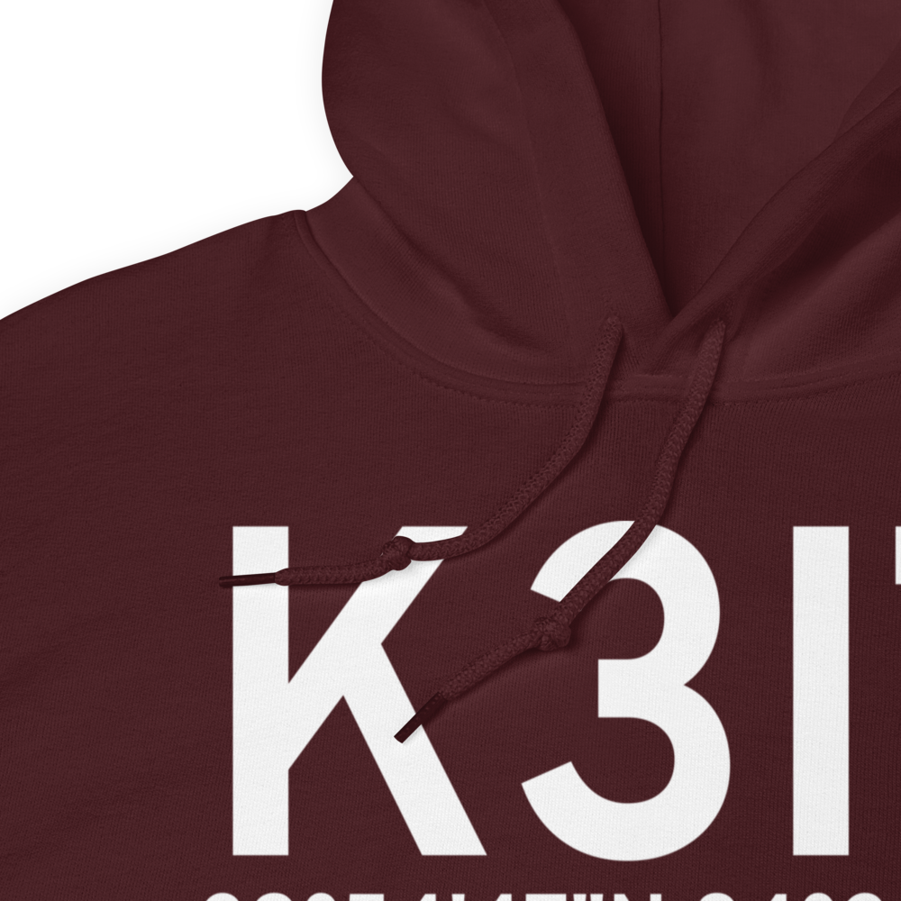 Dayton-Phillipsburg Airport (K3I7) ICAO Hoodie Sweatshirt 