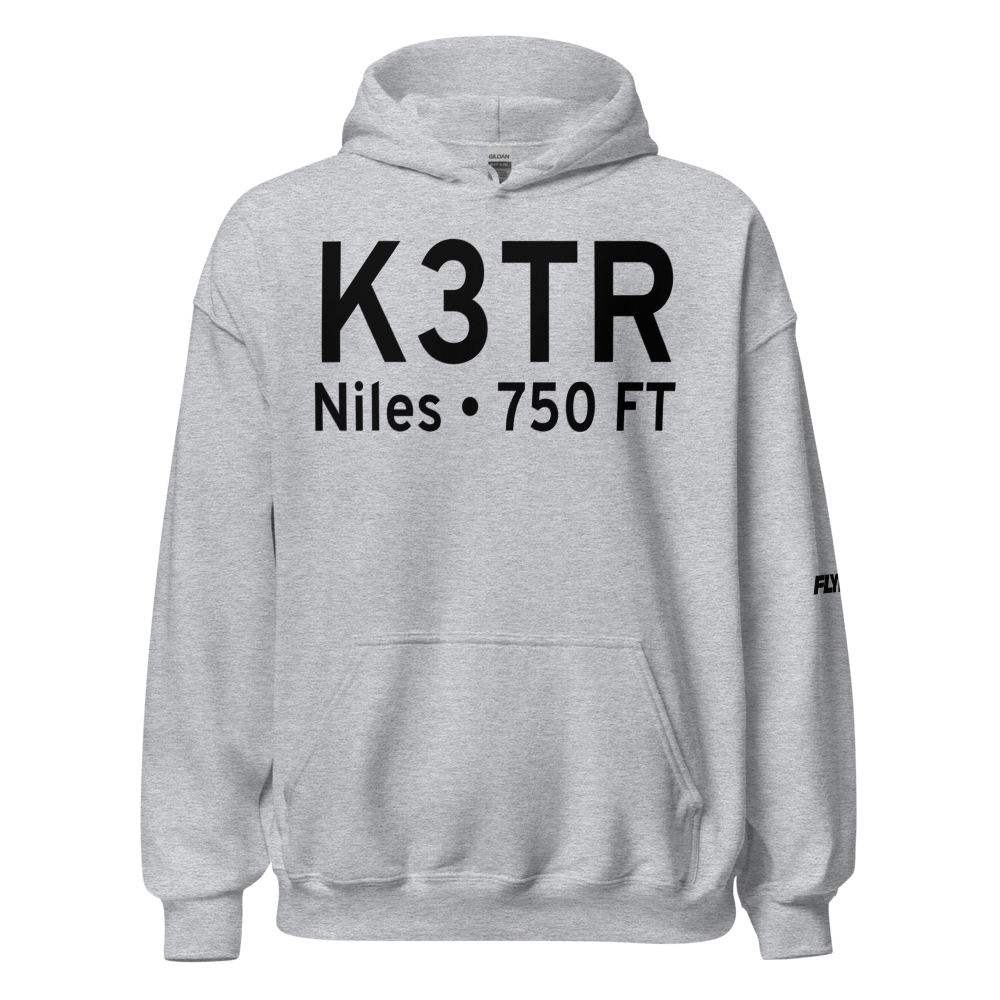Jerry Tyler Memorial Airport (K3TR) ICAO Hoodie Sweatshirt 