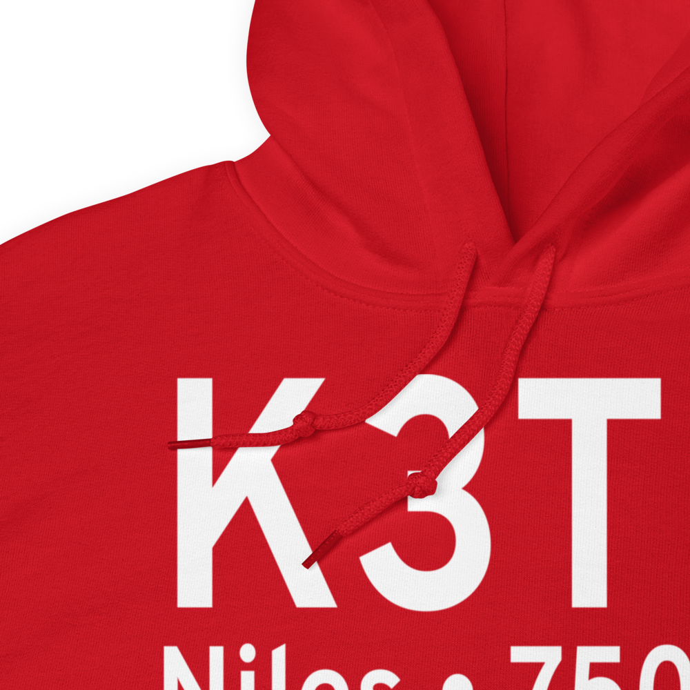 Jerry Tyler Memorial Airport (K3TR) ICAO Hoodie Sweatshirt 
