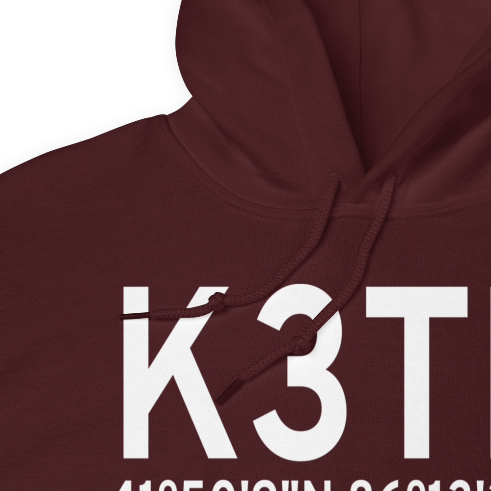 Jerry Tyler Memorial Airport (K3TR) ICAO Hoodie Sweatshirt 