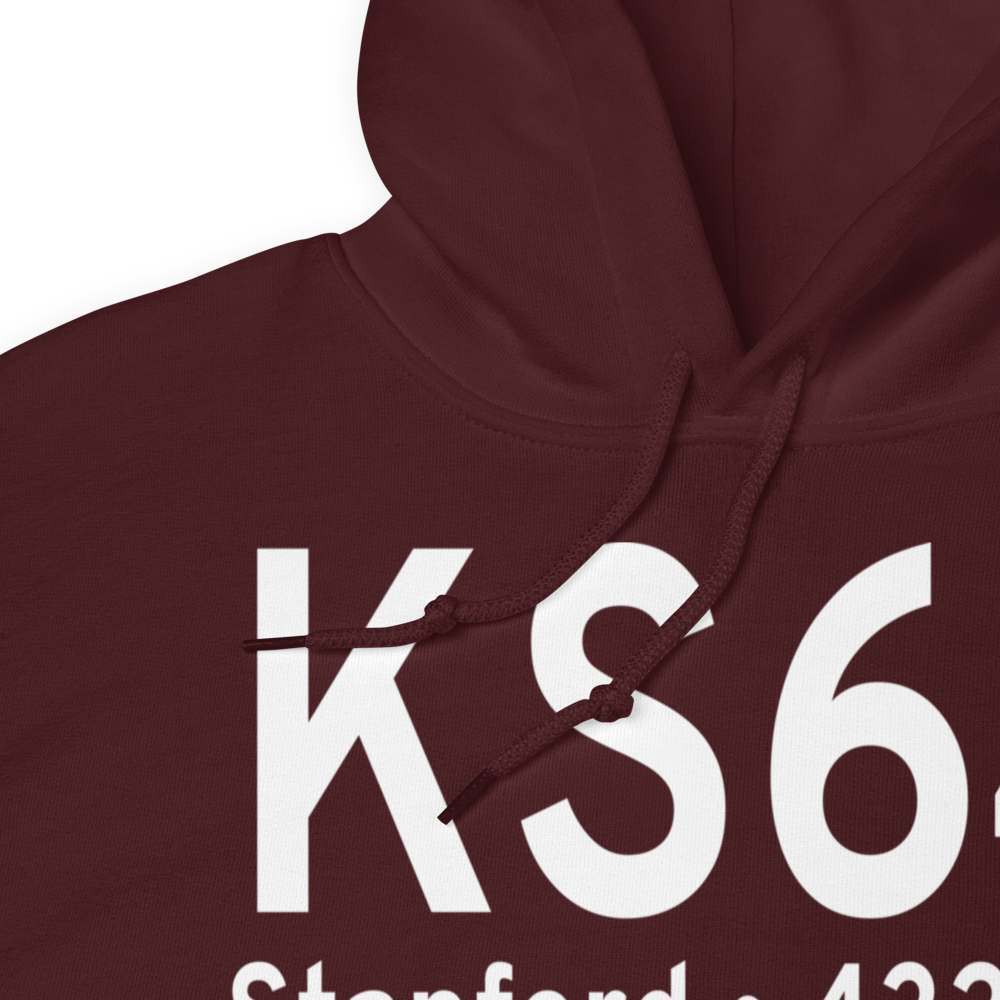 Stanford Airport/Biggerstaff Field (KS64) ICAO Hoodie Sweatshirt 